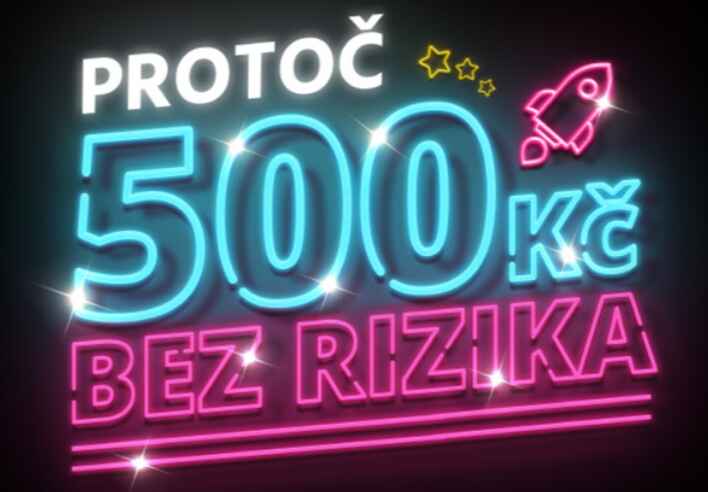 Protoč 500 Kč - online casino bonus od Fortuny