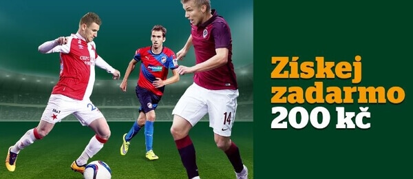 Získej zadarmo 200 kč bonus chance